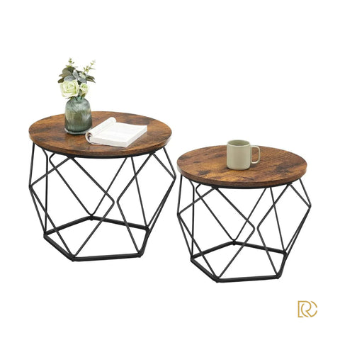 DuoNest™ Round Coffee Table Set