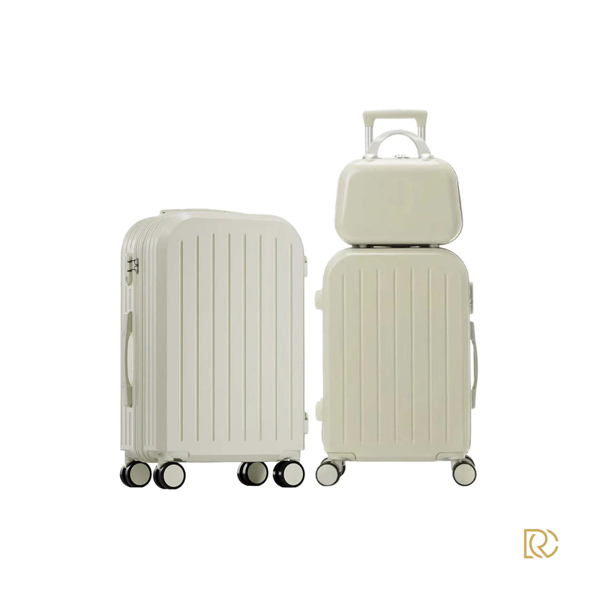 GlideGuard™ 3-Piece Luggage Set