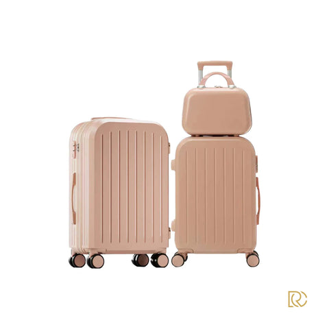 GlideGuard™ 3-Piece Luggage Set