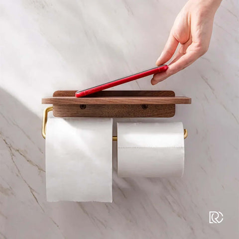 WoodWave™ Punch-Free Tissue Holder